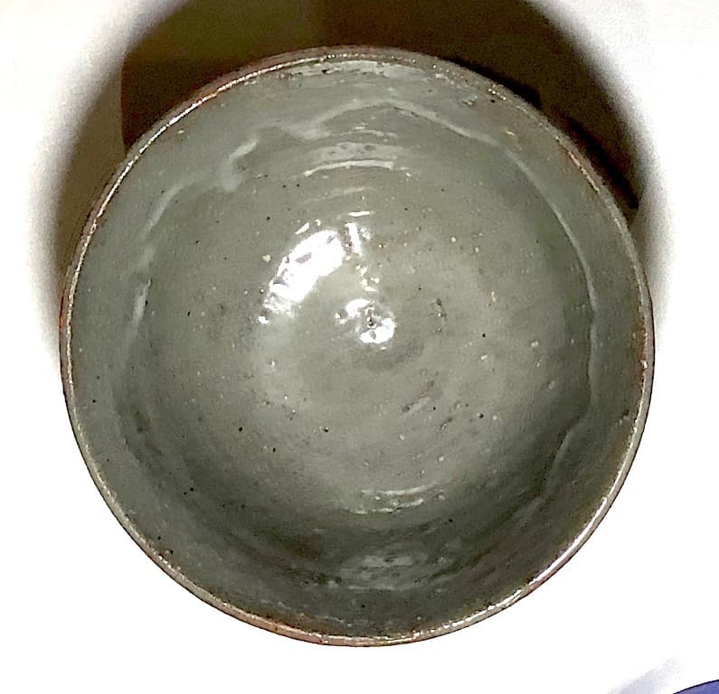 大徳寺派　雪窓宗甫 老師 御筆「龍」 大亀老師 添書　窯：宮川香雲　無傷　共箱。