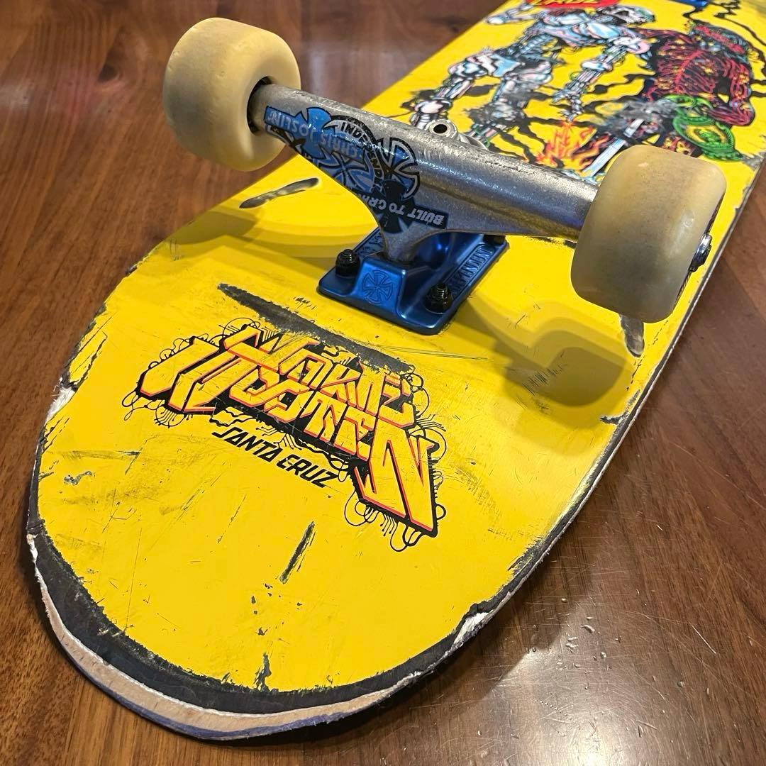 サンタクルーズ　VXシリーズ　スケボー　インディペンデント　スピットファイア
