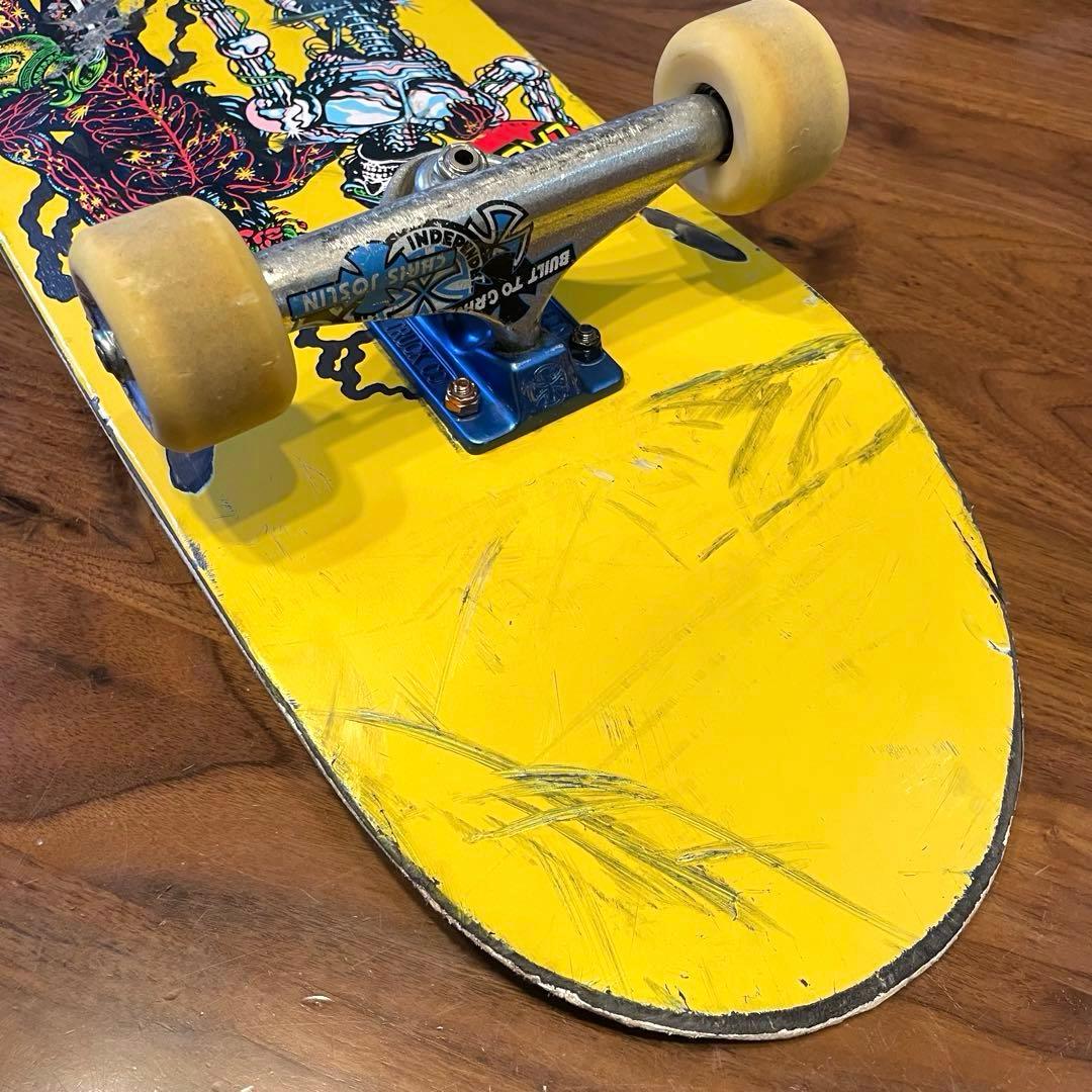 サンタクルーズ　VXシリーズ　スケボー　インディペンデント　スピットファイア