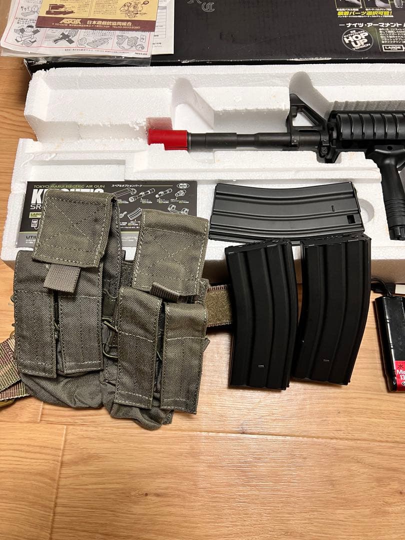 東京マルイ　SR-16 M4 CARBINE KNIGHT'S 電動ガン他セット