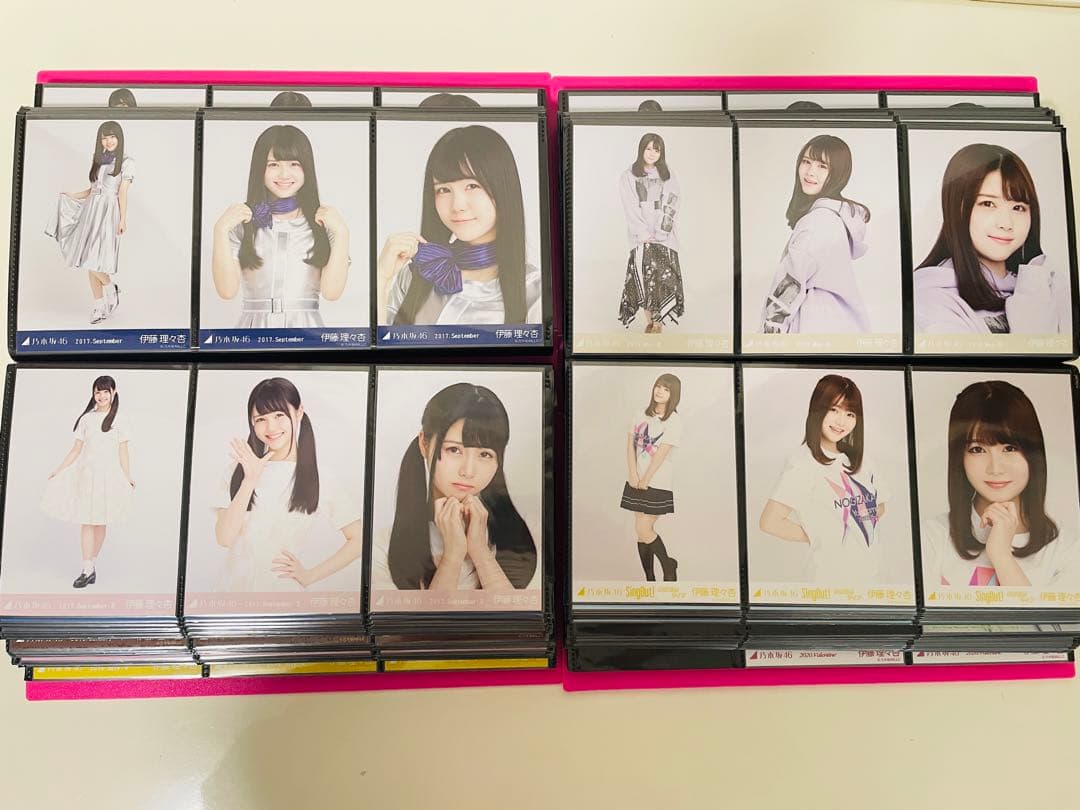 乃木坂46 生写真 伊藤理々杏 初期フルコンプ 高レート 楽曲衣装 バスラ 全ツ