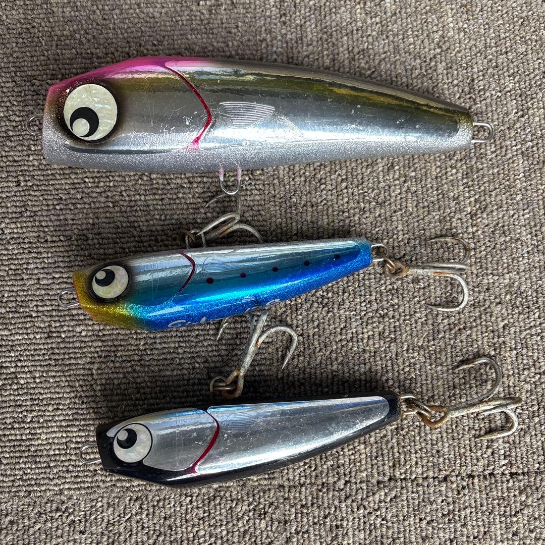 トップウォーター ルアー 3個セット