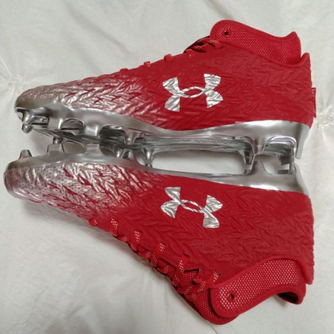 【✨新品未使用✨ 28cm】アンダーアーマー アメフト スパイク スポットライト