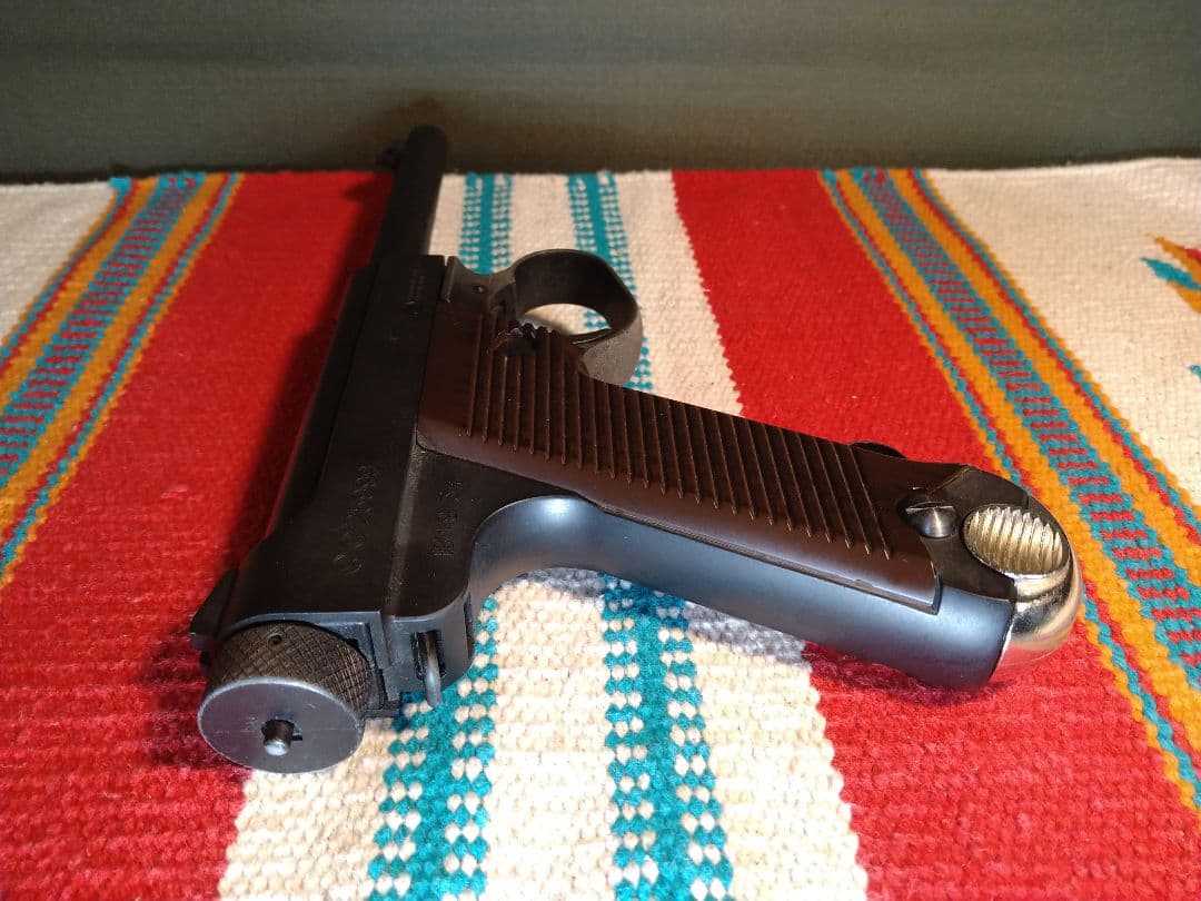 快調美品！マルシン　南部十四年式後期型　ガスブロ　HW樹脂ビンテージ仕様！箱無し