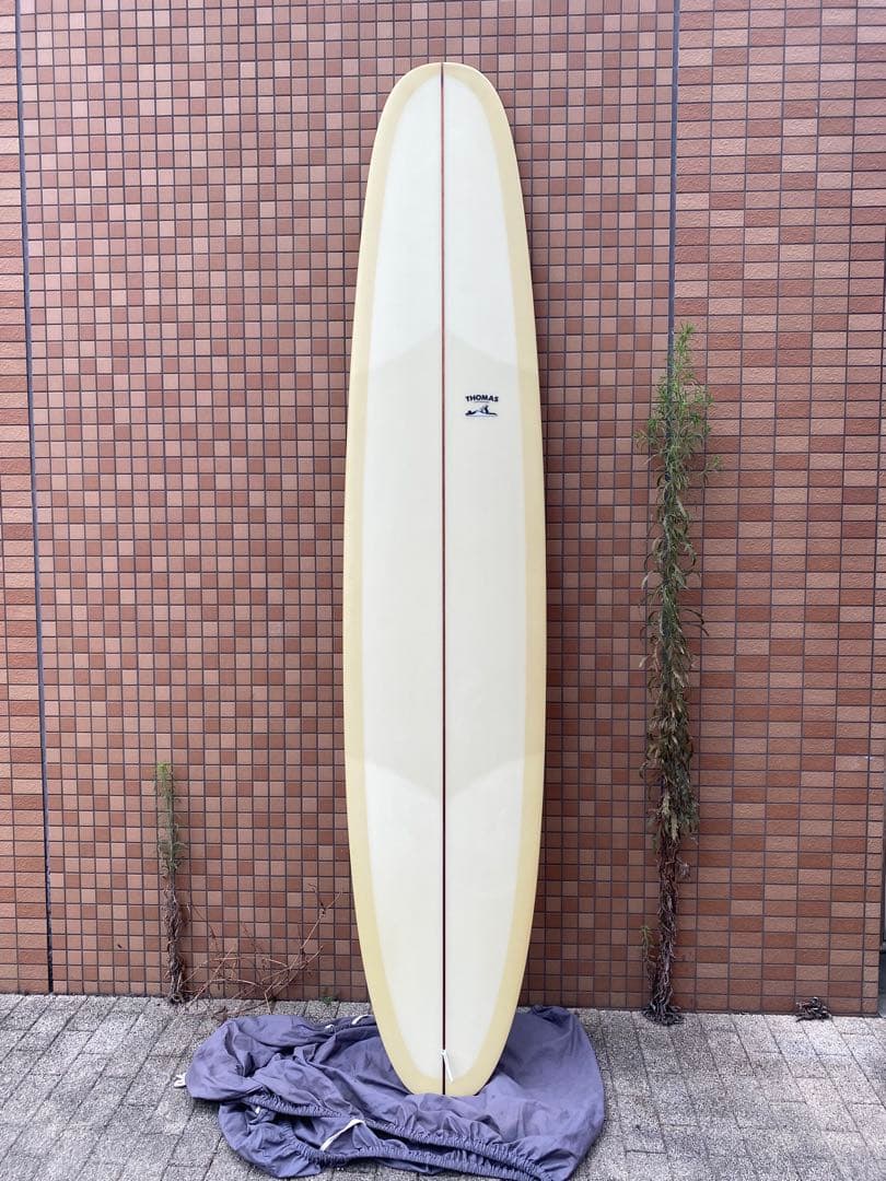 ノーズライダー　トーマスサーフボード　ロングボード　シングルフィン