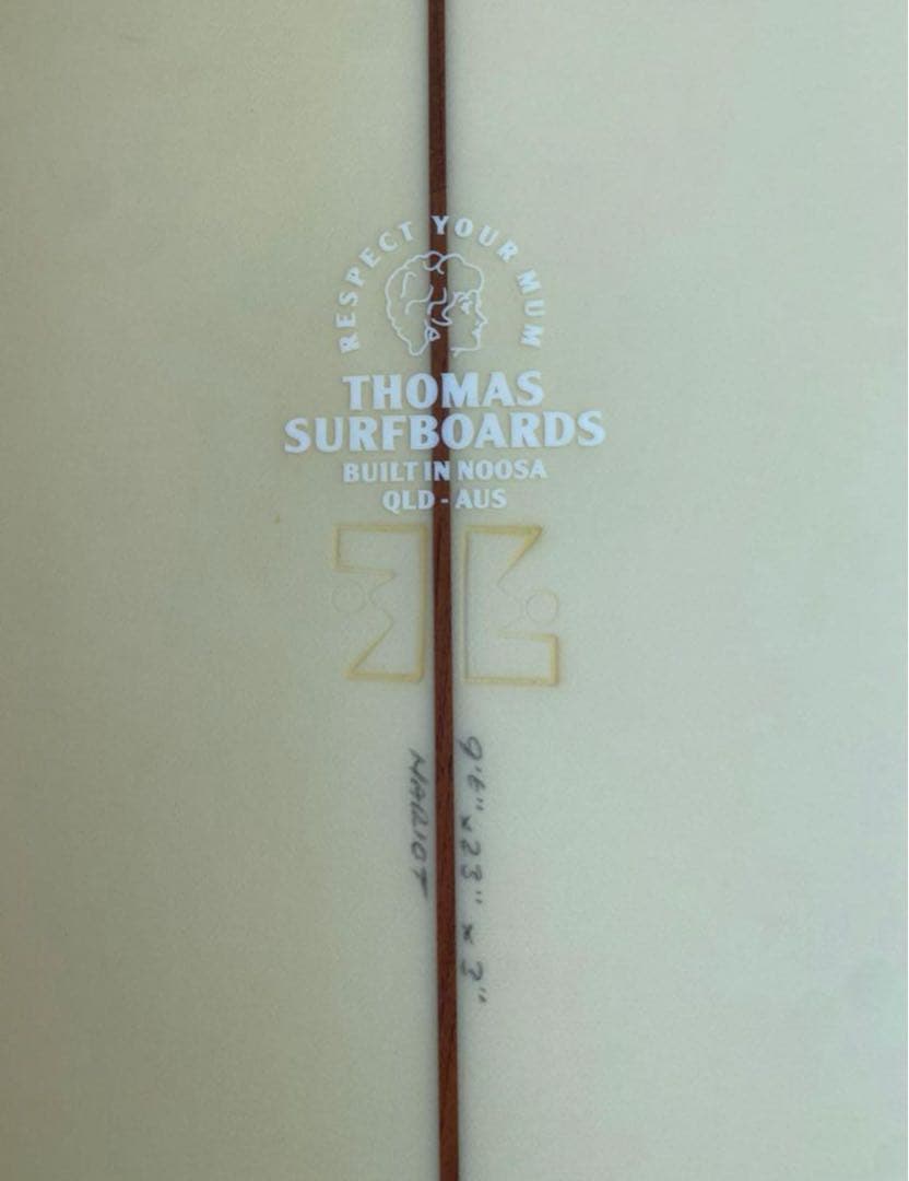 ノーズライダー　トーマスサーフボード　ロングボード　シングルフィン