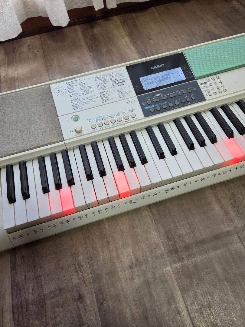 CASIO 光ナビゲーション キーボード LK-512