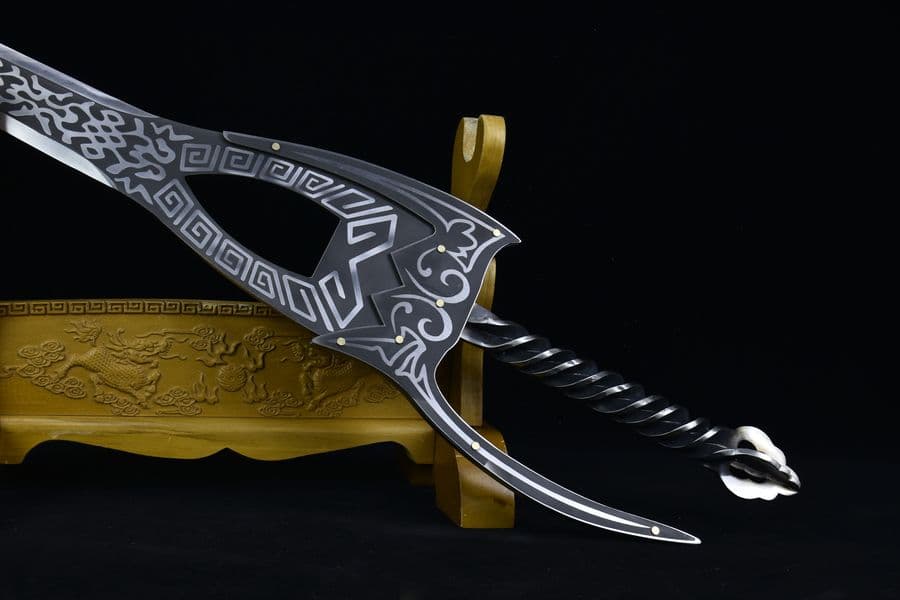 絶世の名剣 アニメ「風雲-天下を制覇する」古兵器   武具　刀装具　日本刀模造刀