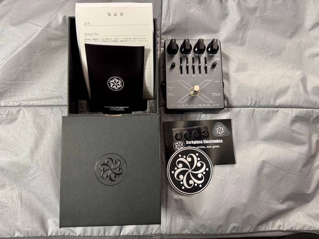 Darkglass Microtubes X7 箱・取扱説明書あり