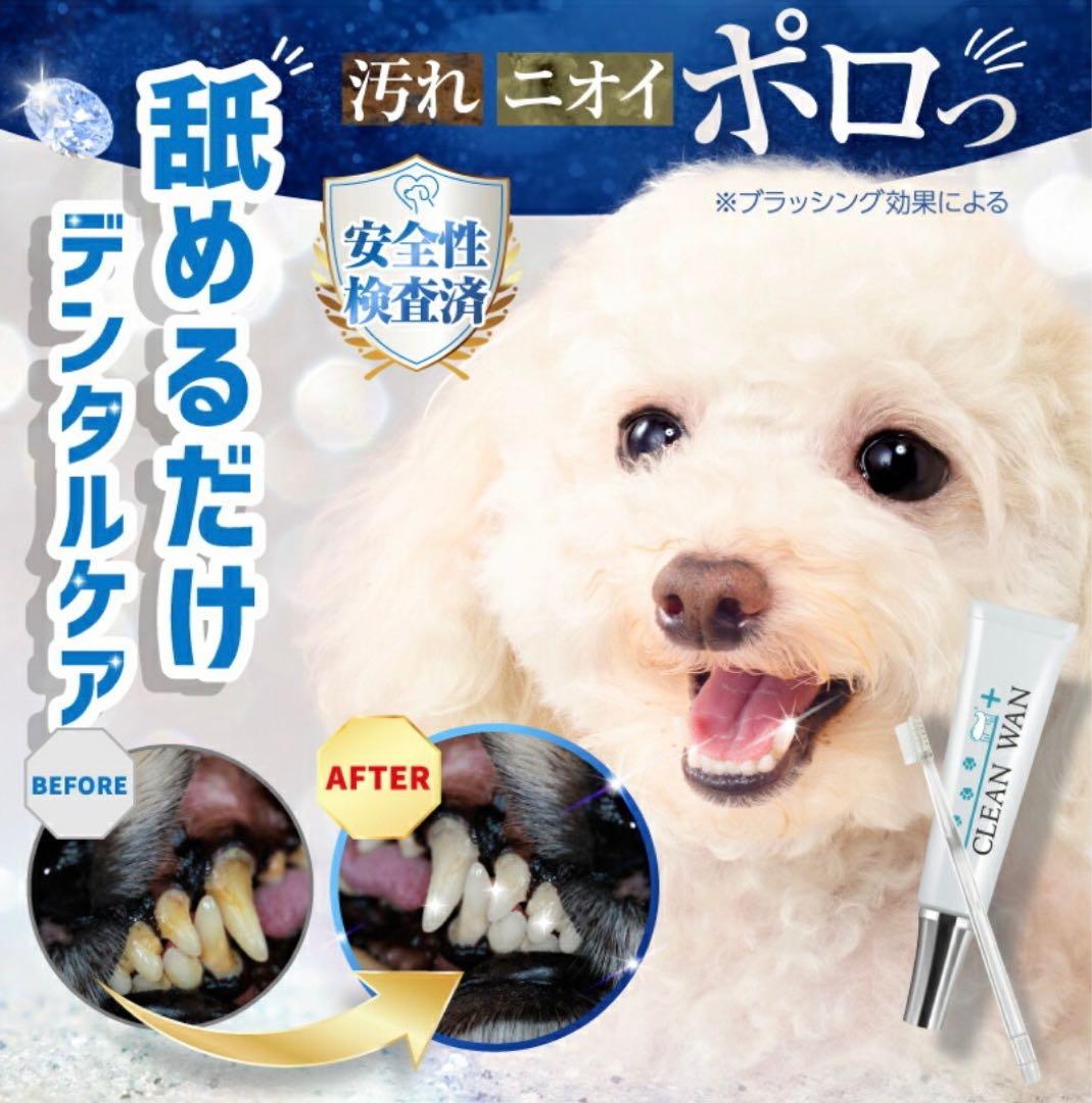 CLEAN WAN クリーンワン　犬用歯磨きジェル 15g