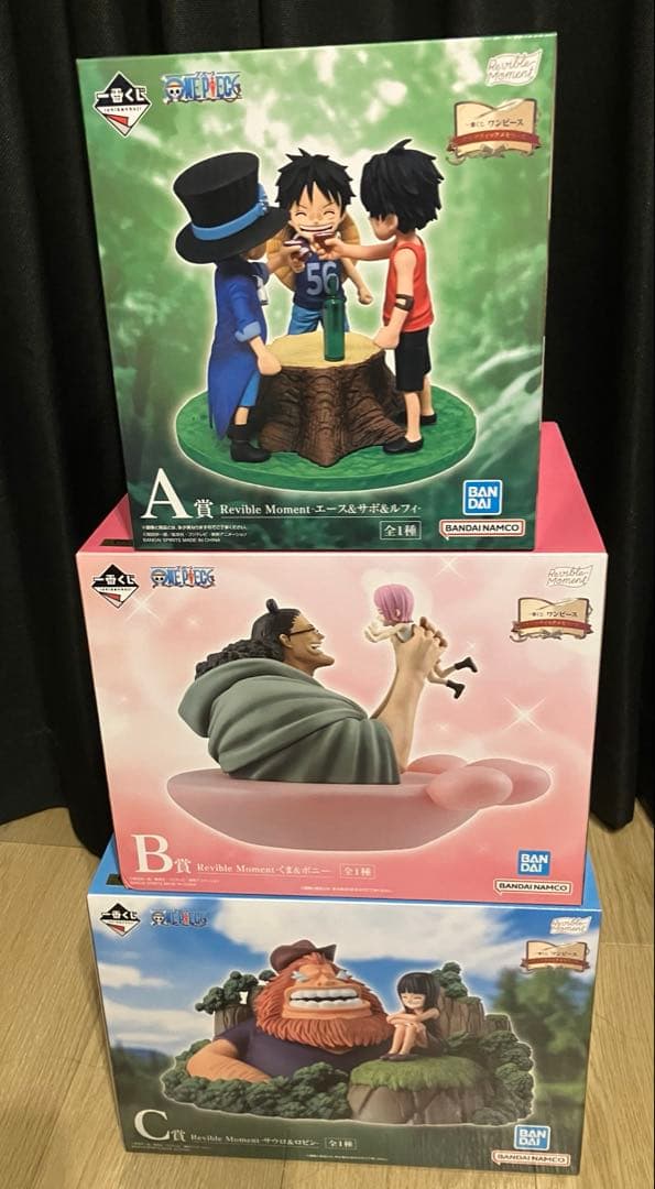 一番くじ　ワンピース　ドラマティックメモリーズB、C賞他