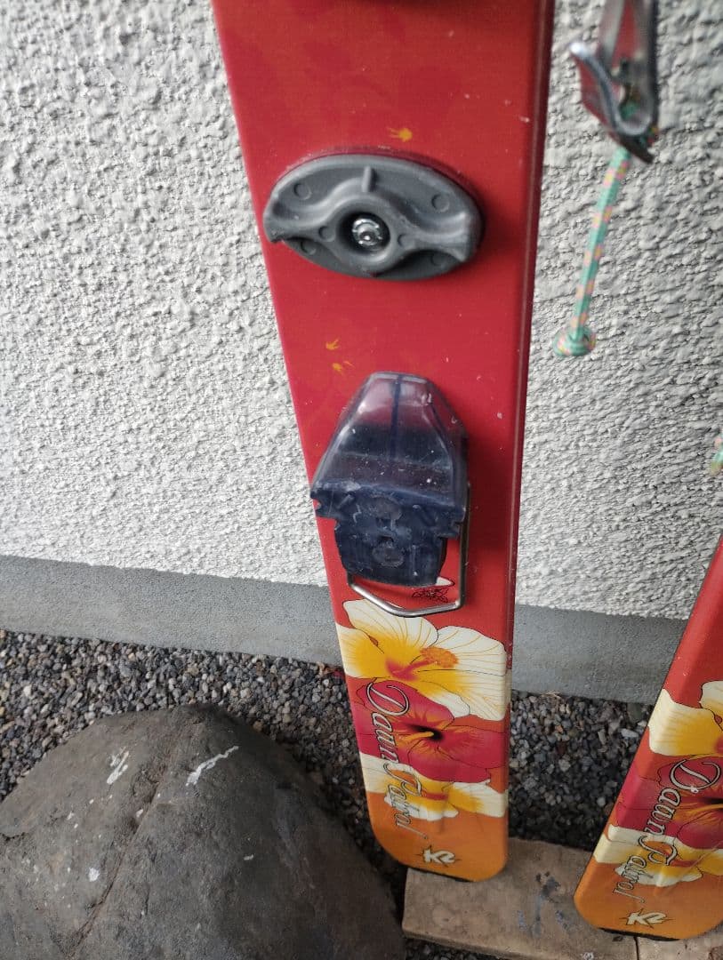 テレマークスキーセット BDのO1 ビンディングと K2 テレマークスキー