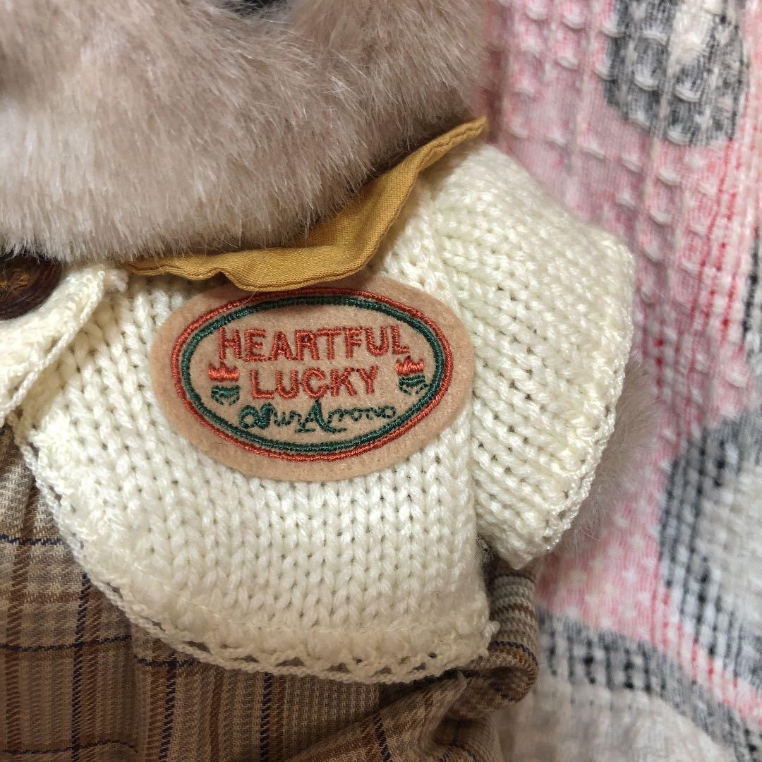 昭和レトロ　ヴィンテージ　サンアロー　ラッキー＆サンディ　ぬいぐるみ　中古品