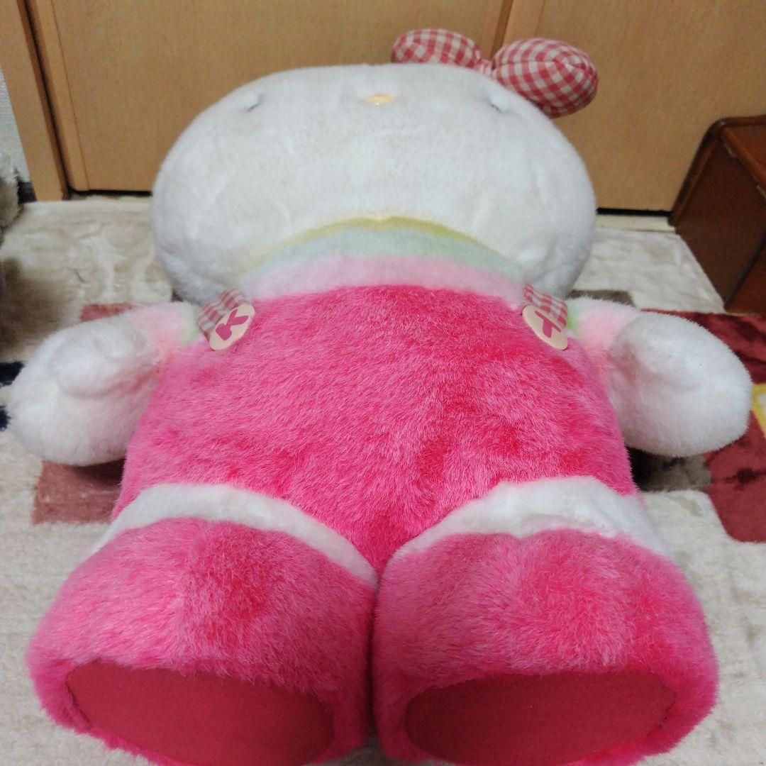 希少 ハローキティ 特大 ジャンボ BIG ぬいぐるみ 自立 レトロ レア