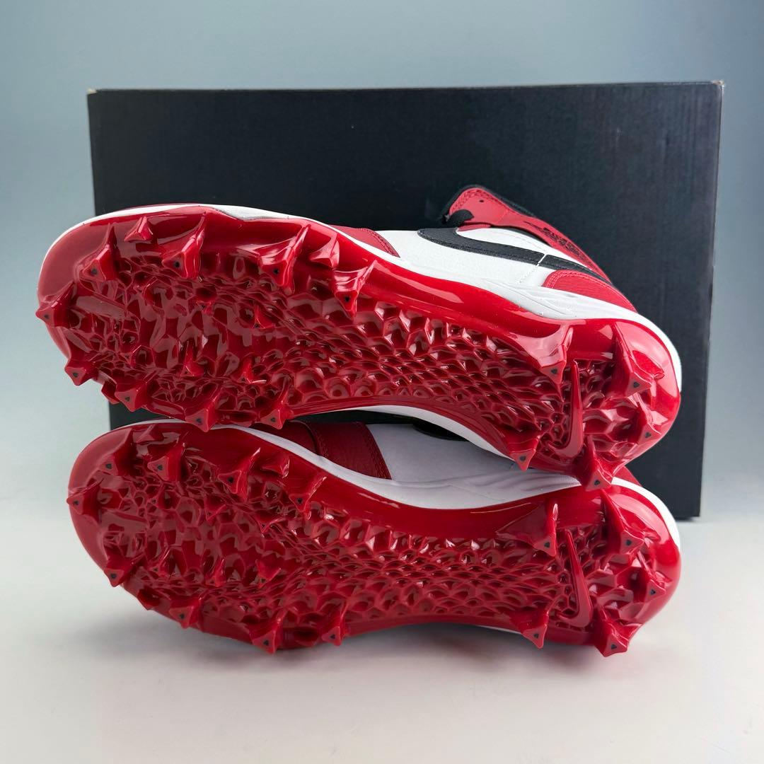 30cm ナイキ エアジョーダン1 ミッド クリート \"シカゴカラー”