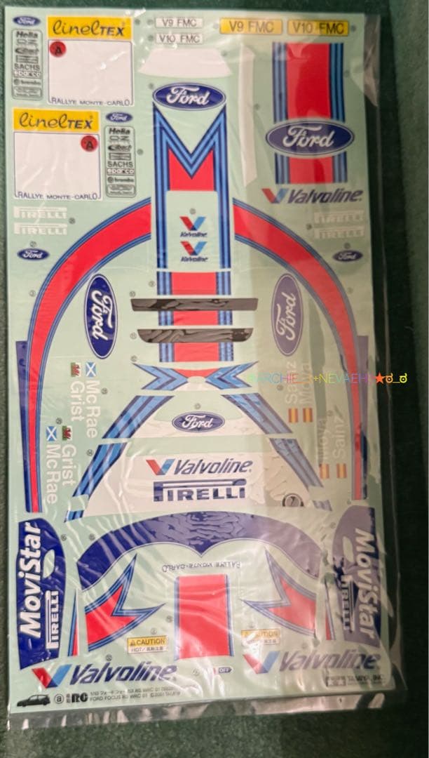 【未組み立て】タミヤ★フォードフォーカス RS WRC 01 TB-01シャーシ