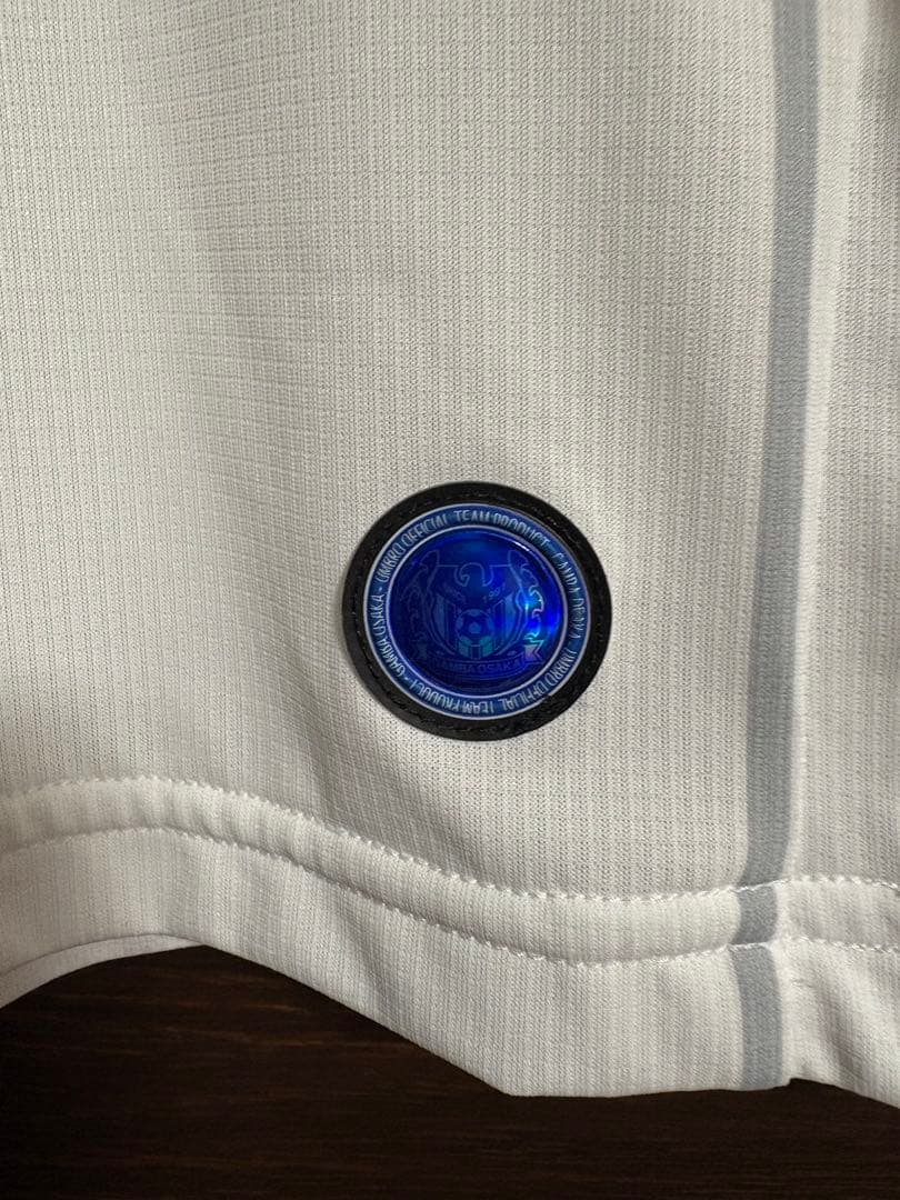 ガンバ大阪　遠藤コーチサイン入りオーセンテック長袖ユニホーム　XO