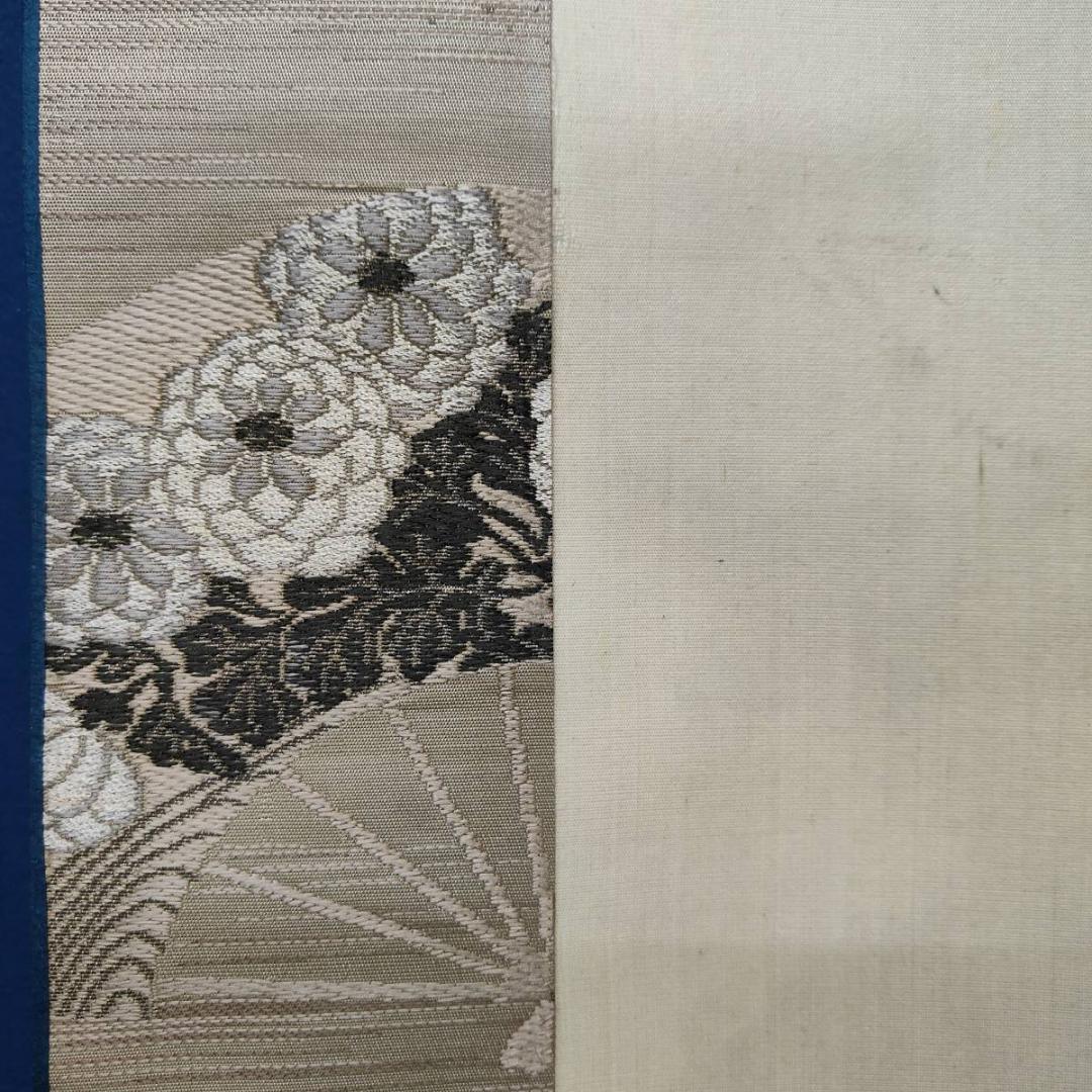 真作/泰琳/雪景富士図/山水/布袋屋掛軸A-631