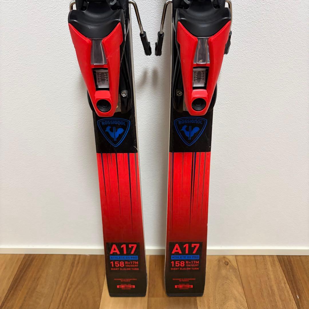 【美品】ロシニョール HERO ATHLETE GS PRO 158cm スキー
