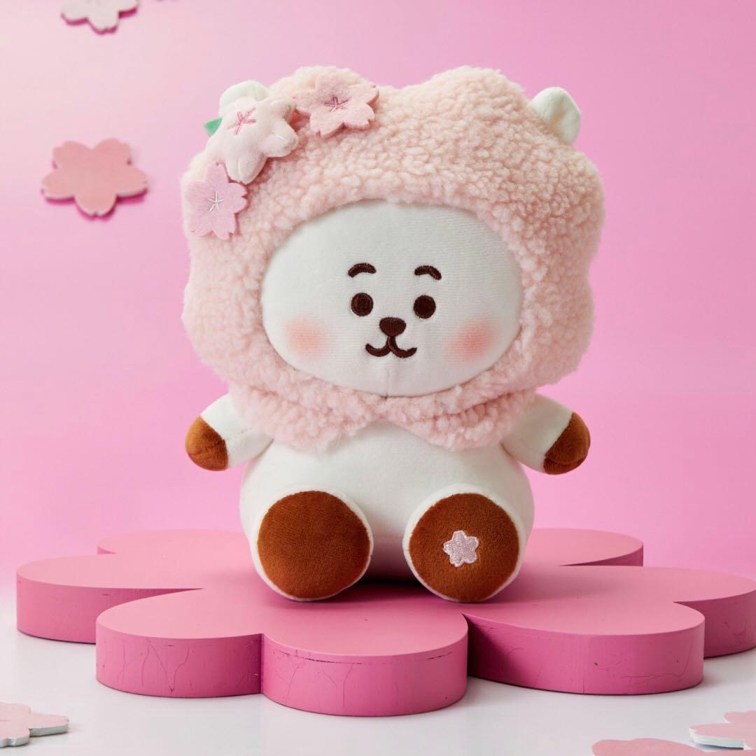 BT21 SPRING DAYS EDITION ぬいぐるみ RJ 桜