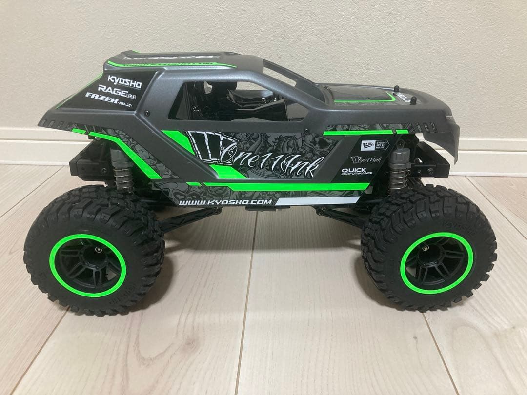 タミヤ CC-02 京商レイジ2.0ボディ仕様 メカ付RTR ロッククローラー