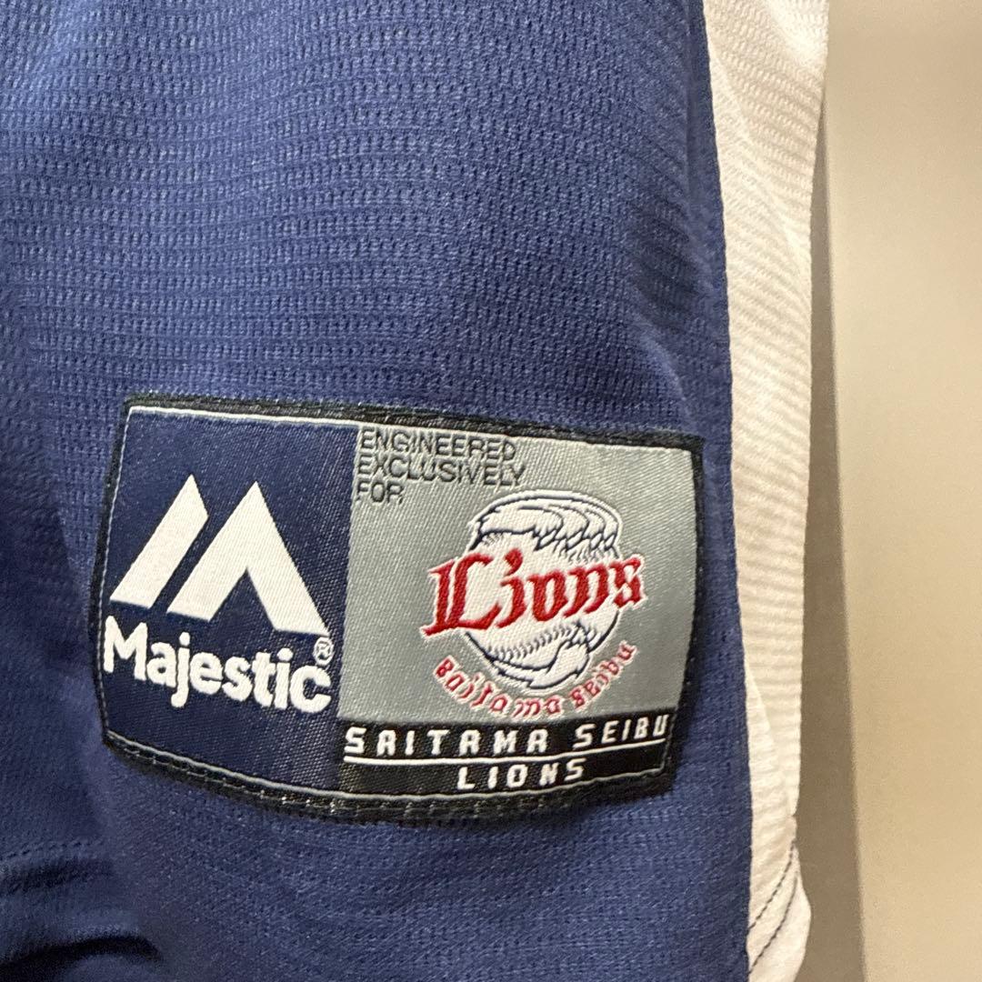 埼玉西武ライオンズ 源田壮亮 6 旧ビジターユニMサイズ サイン入り