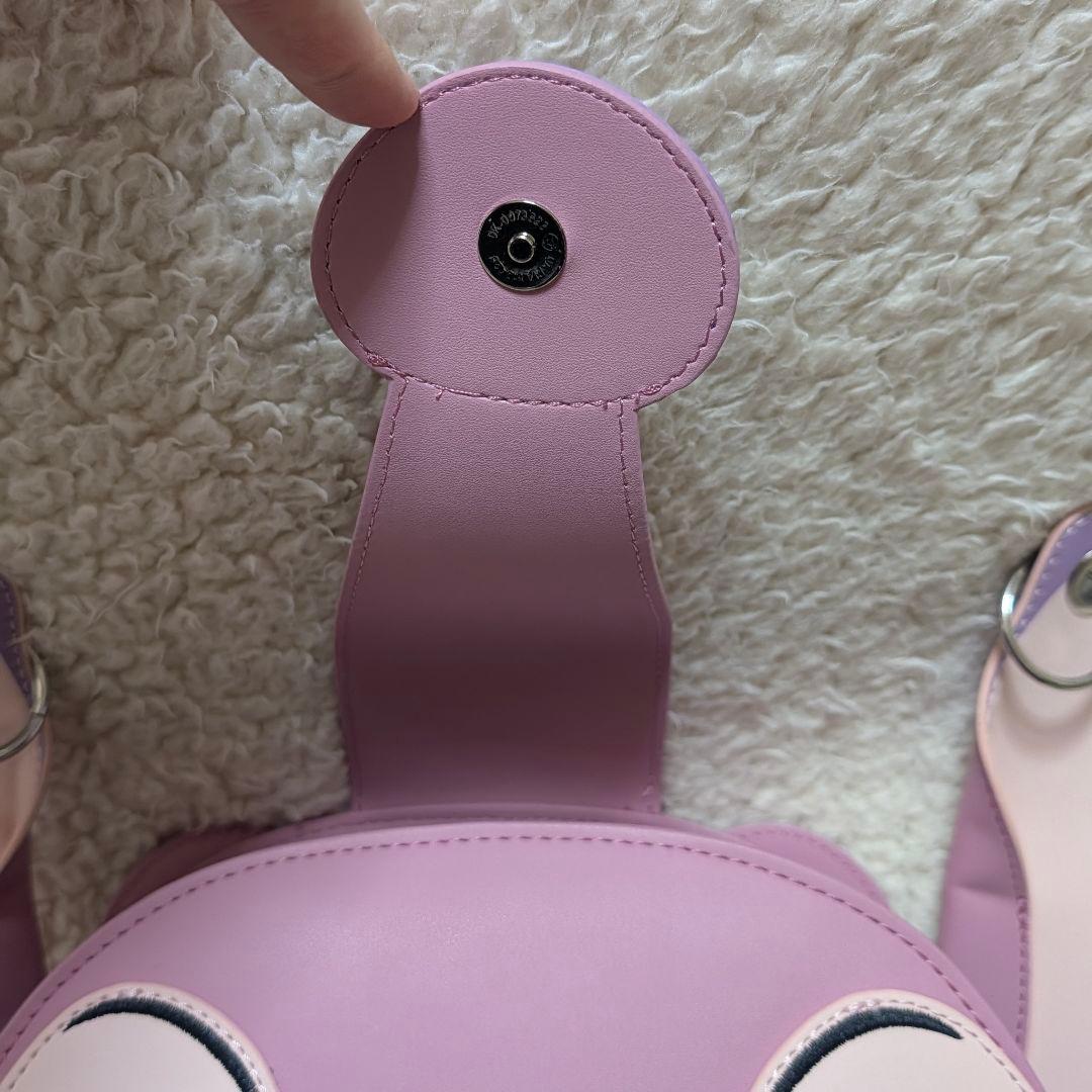 エンジェル ショルダーバッグ ラウンジフライ スティッチ 香港ディズニーランド