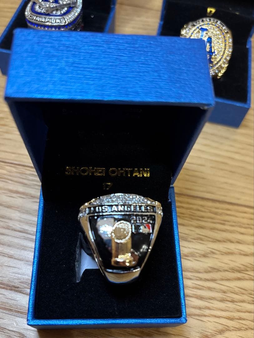 ⭐️非売品⭐️ 大谷翔平 チャンピオン記念リング３種セット2024 ワールドシリーズ