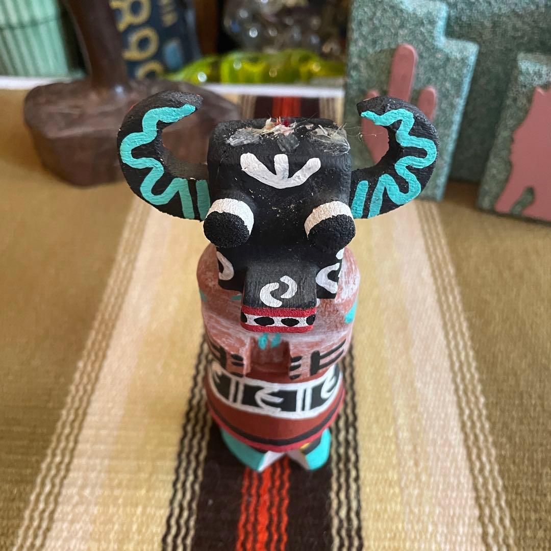 希少品！70's〜カチナドール人形　ネイティブアメリカン　USAヴィンテージ