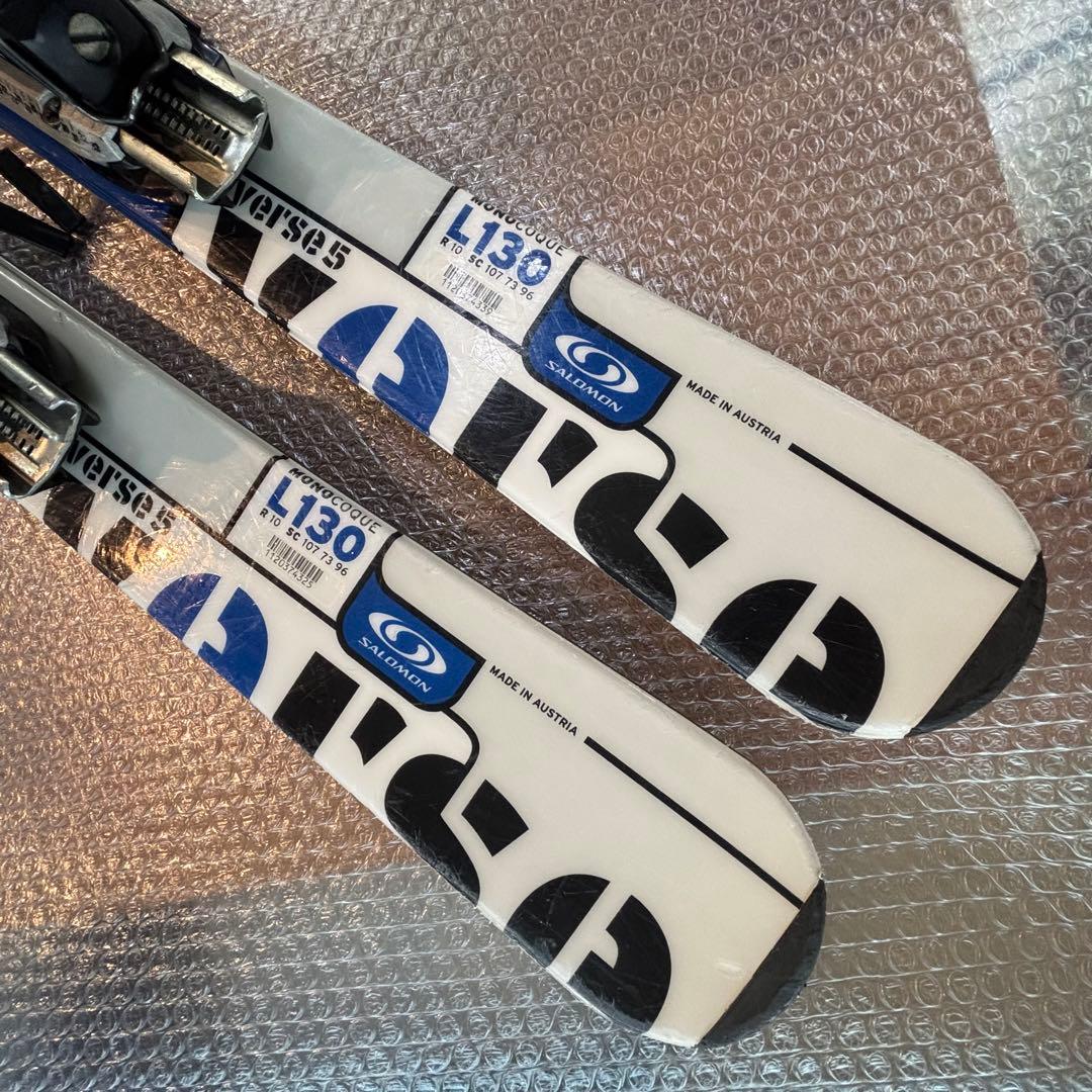 SALOMONVERSE 130cm ファンスキー ショートスキー　 工具不要