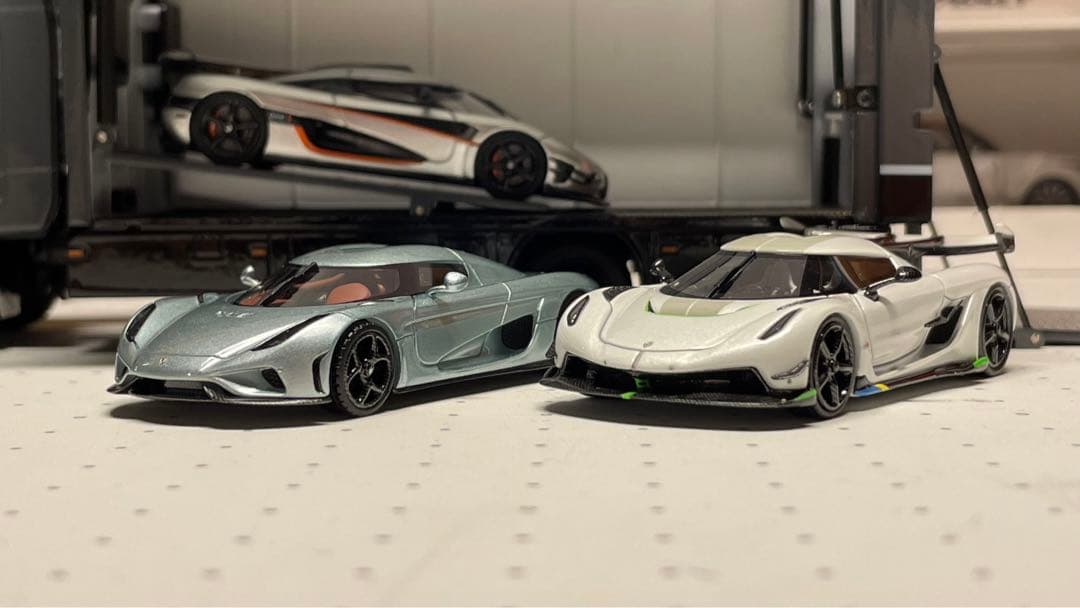 世界1000台限定　frontiart 1/64 ケーニグセグ　ジェスコ