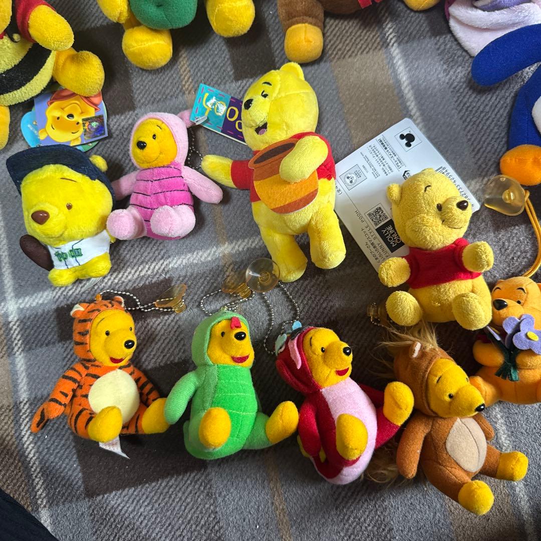 超激レア♡平成レトロ♡y2k プーさん　キーホルダー　マスコット　14点