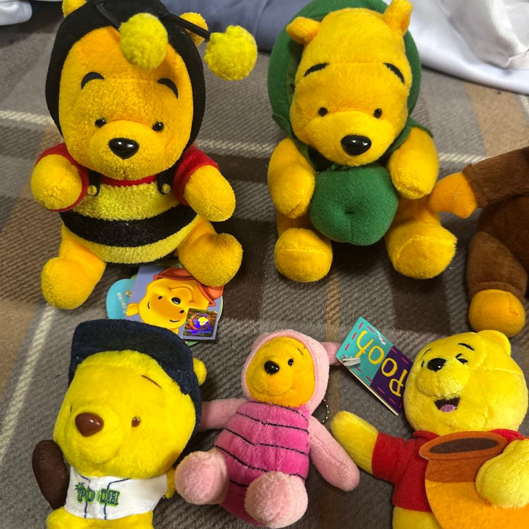 超激レア♡平成レトロ♡y2k プーさん　キーホルダー　マスコット　14点