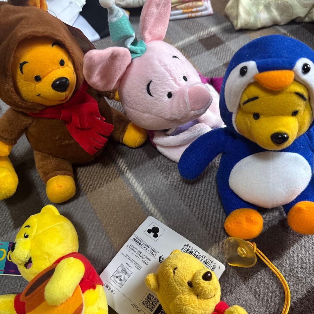 超激レア♡平成レトロ♡y2k プーさん　キーホルダー　マスコット　14点