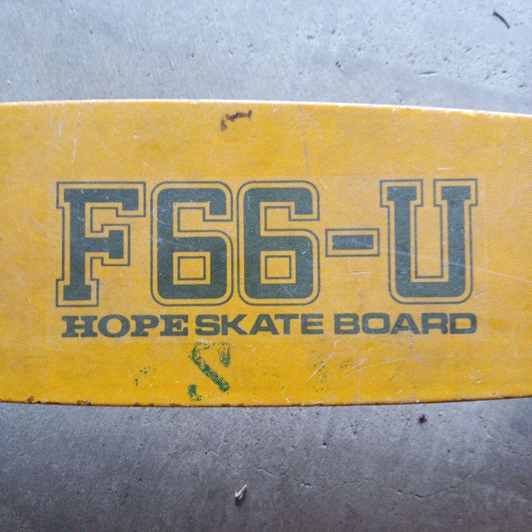 HOPE F66-U スケートボード イエロー
