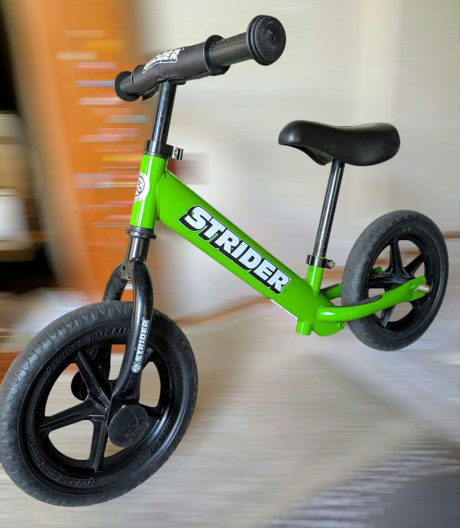 STRIDER ST-J4 ストライダーバランスバイク グリーン 正規品