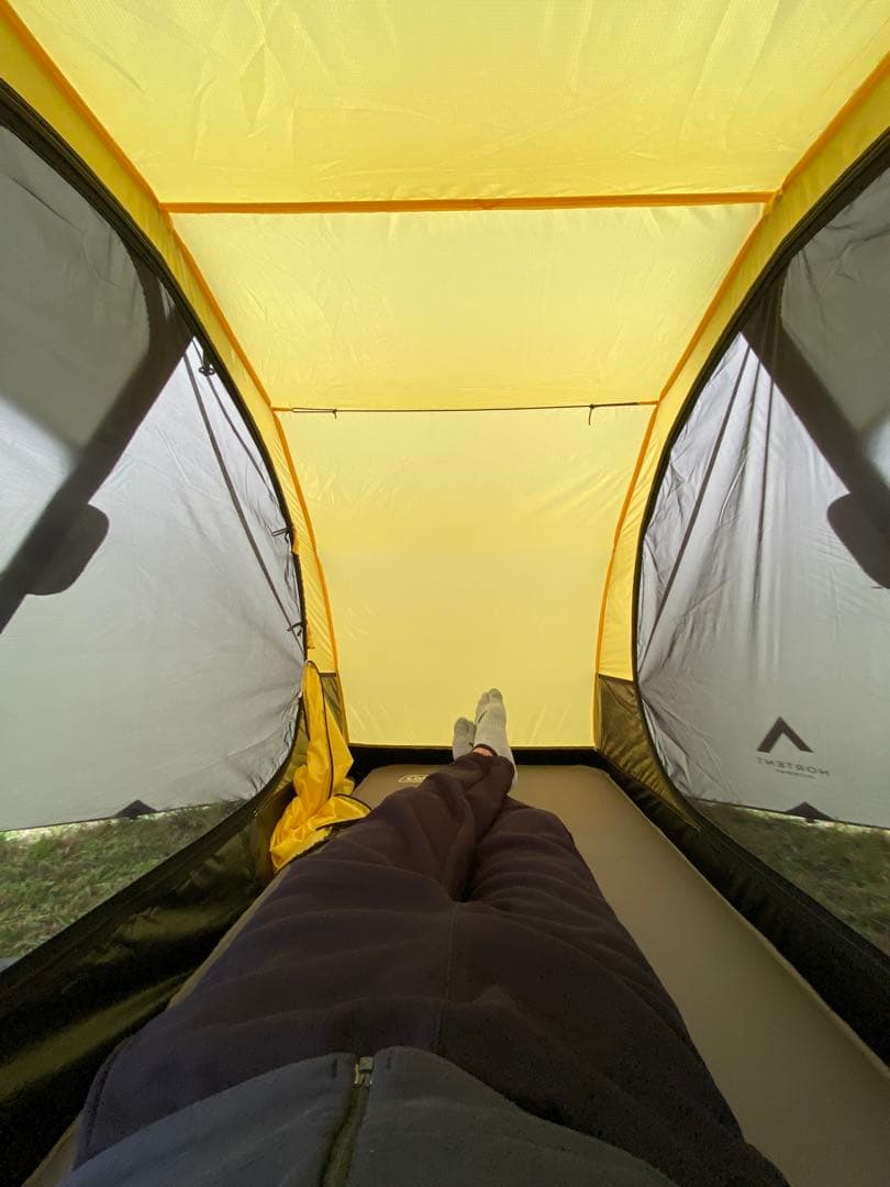 ニューモデル　 ノルテントLY1 グランドシート付き ポールダブル仕様