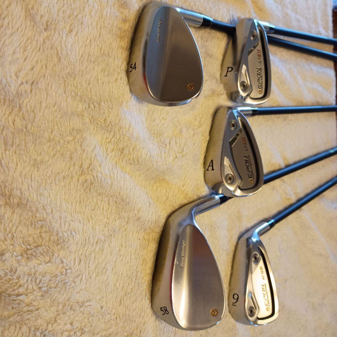 Epon AF-506アイアン、ウェッジ9本セットトラビル105Ｓ