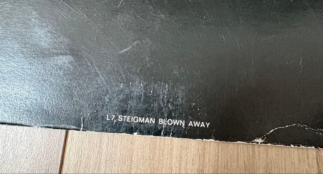 79年 Steve Steigman Blown Awayポスター Maxell