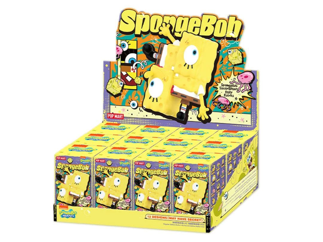 POP MART SpongeBob Daily Quirks ボックス