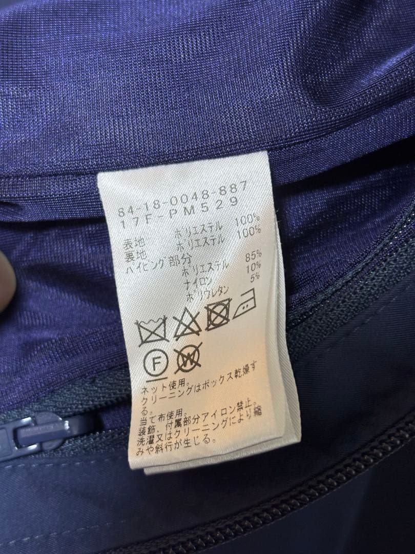 BEAMS GOLF ネイビー ジャケット M 機能性バッチリの3wayブルゾン