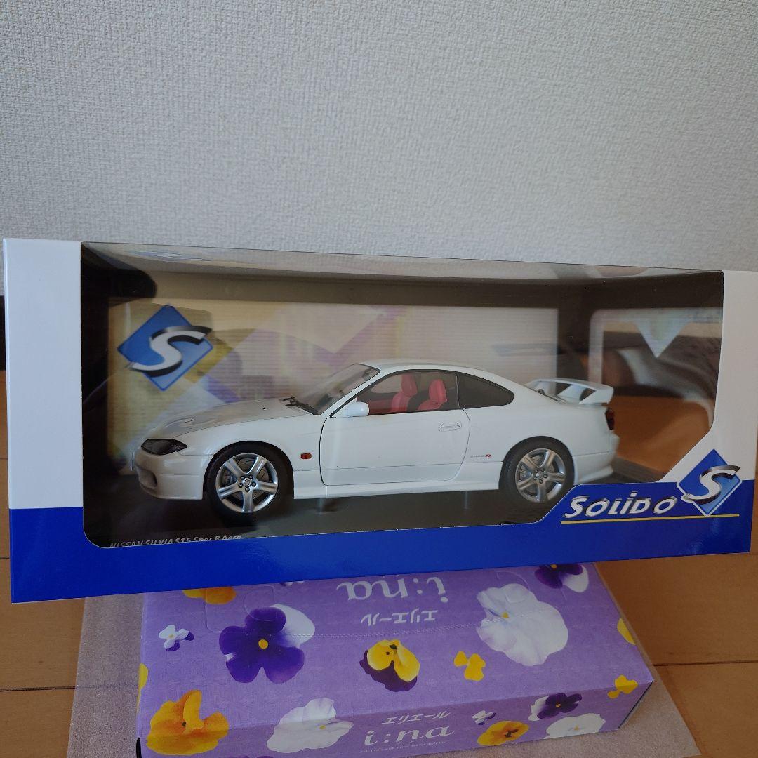 ※注意点あり　solido 1/18 silvia S15 シルビア