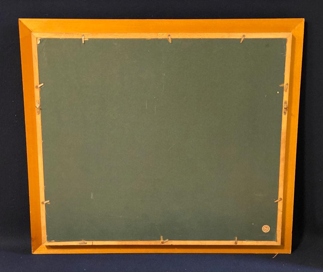 *そら*「真作」小林幸三「北岳」風景画　油彩画　額装　サイン有り　F10号