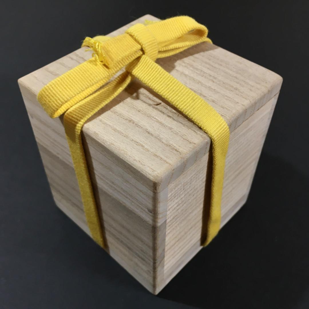 茶道具　十三代中里太郎右衛門窯　唐津三島　蓋置　共箱