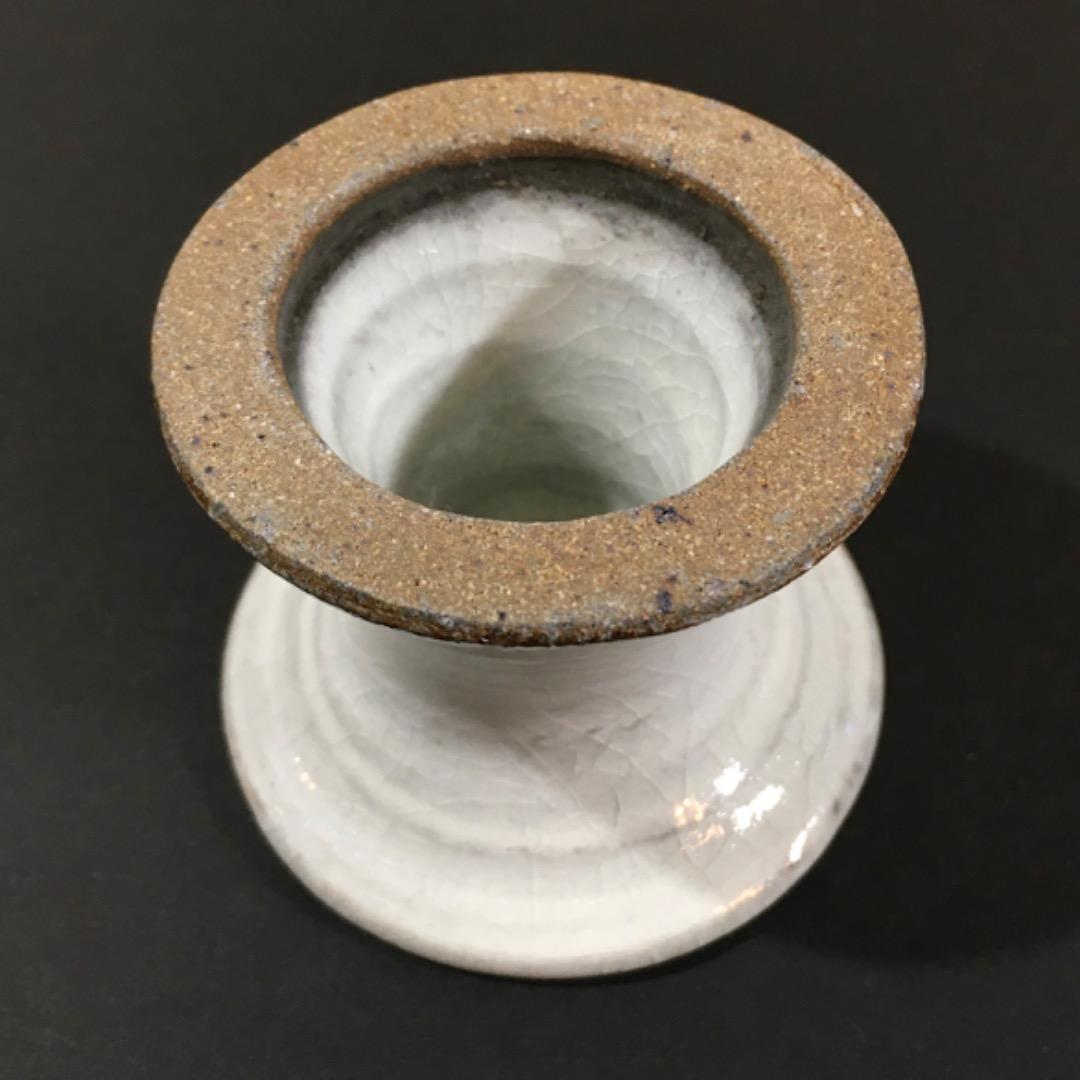 茶道具　十三代中里太郎右衛門窯　唐津三島　蓋置　共箱