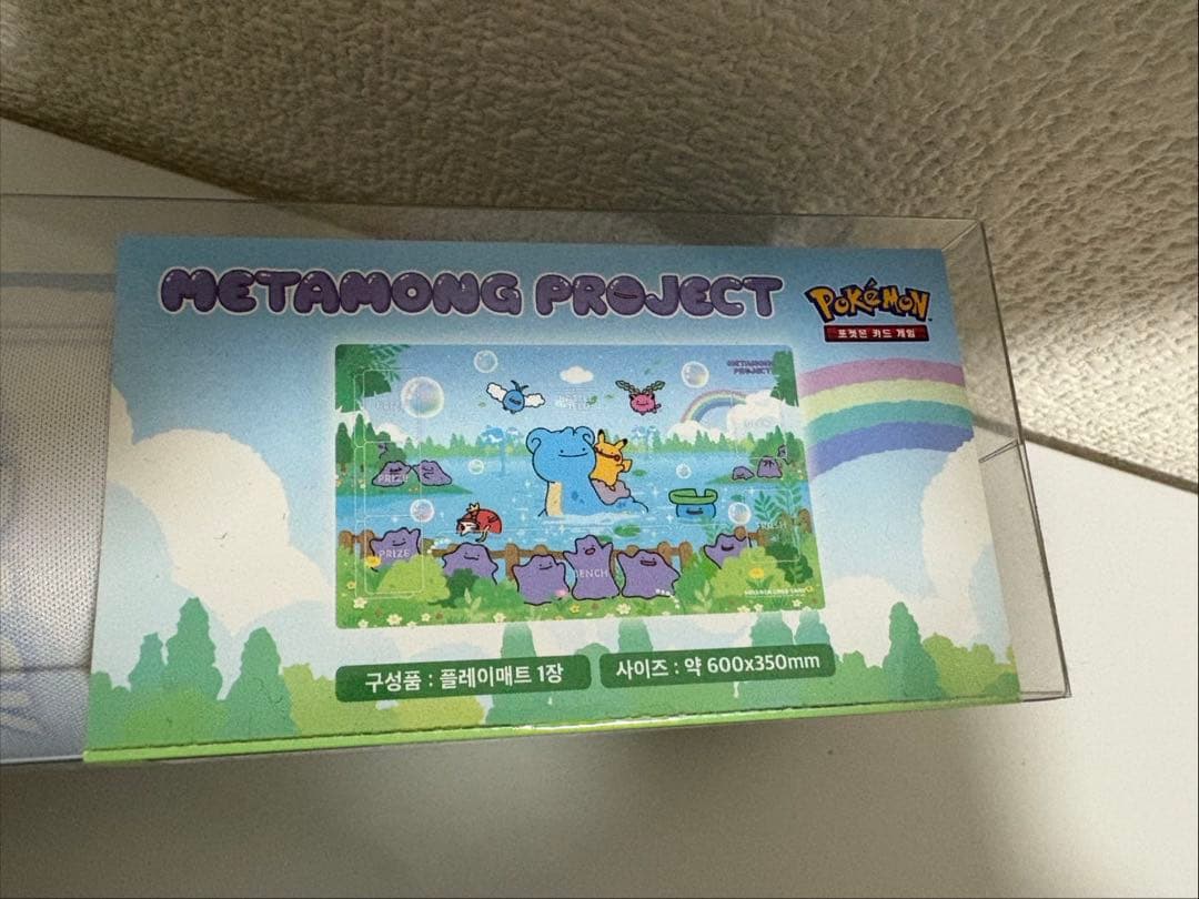 韓国 ポケモン ポップアップ プレイマット ラプラス メタモン　デッキケース