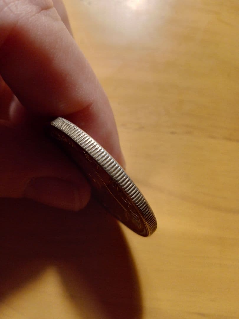 1939年 カナダ 1ドル銀貨（銀0.800）ジョージ6世／国会議事堂