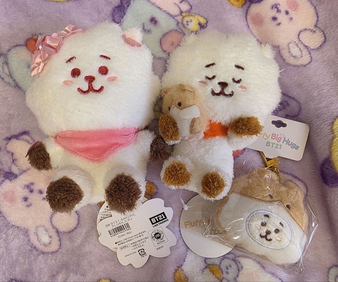 Wootteo X RJ ぬいぐるみセット