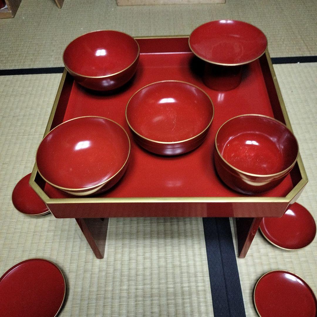 輪島塗の高御前3セット