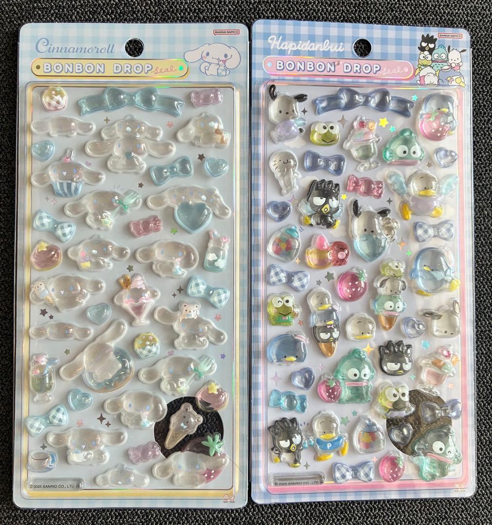 【正規品】サンリオボンボンドロップシール 第2弾 コンプリートセット